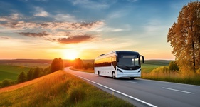 CollegeTown NY motorcoach bus for 30 to 56 passengers, long trips and big groups